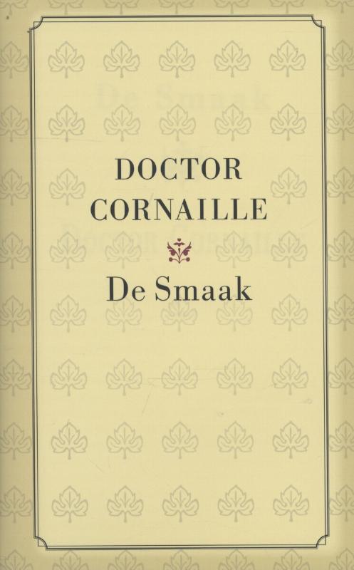 Omslag van De smaak