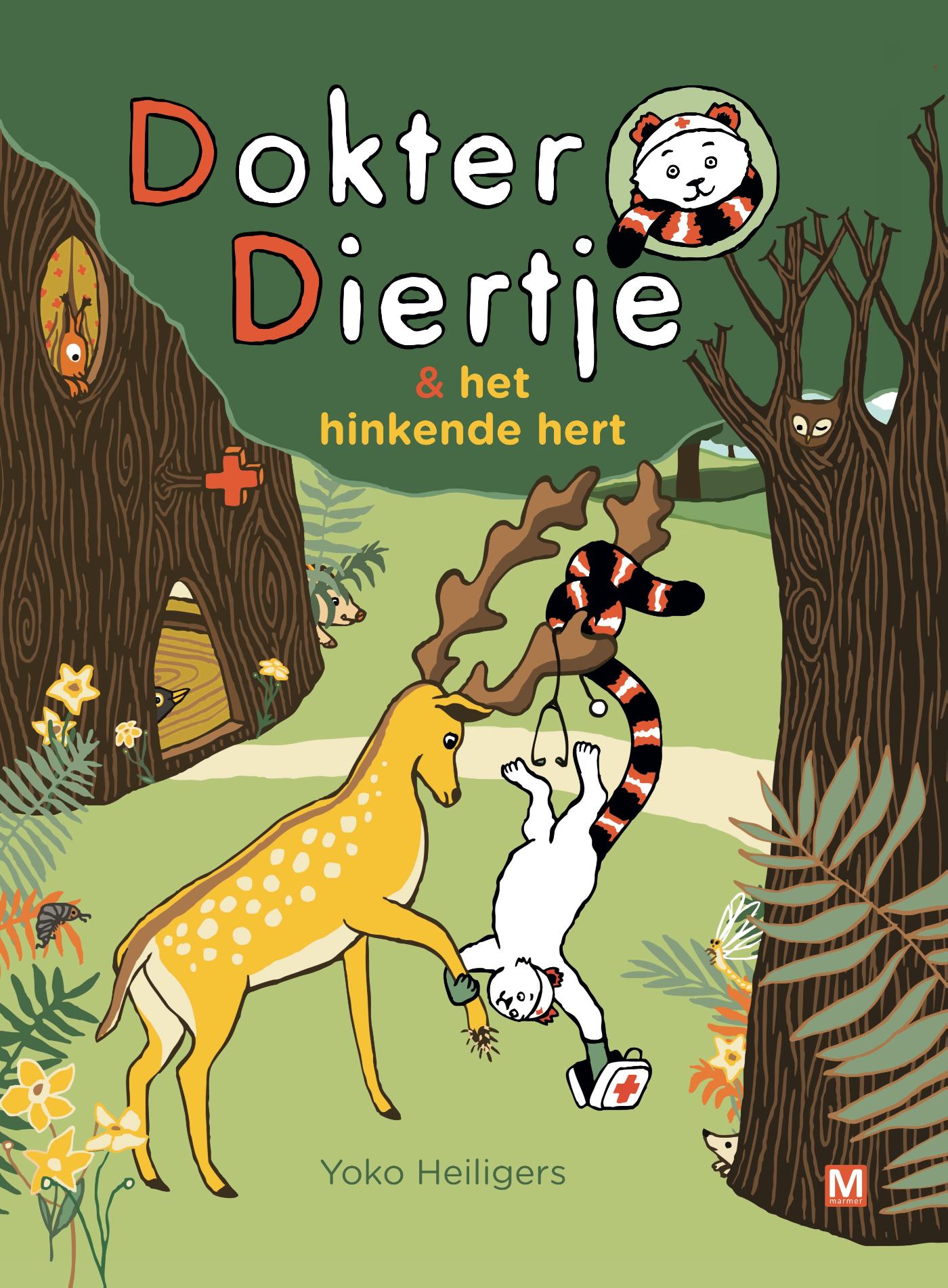 Omslag van Dokter Diertje & het hinkende hert