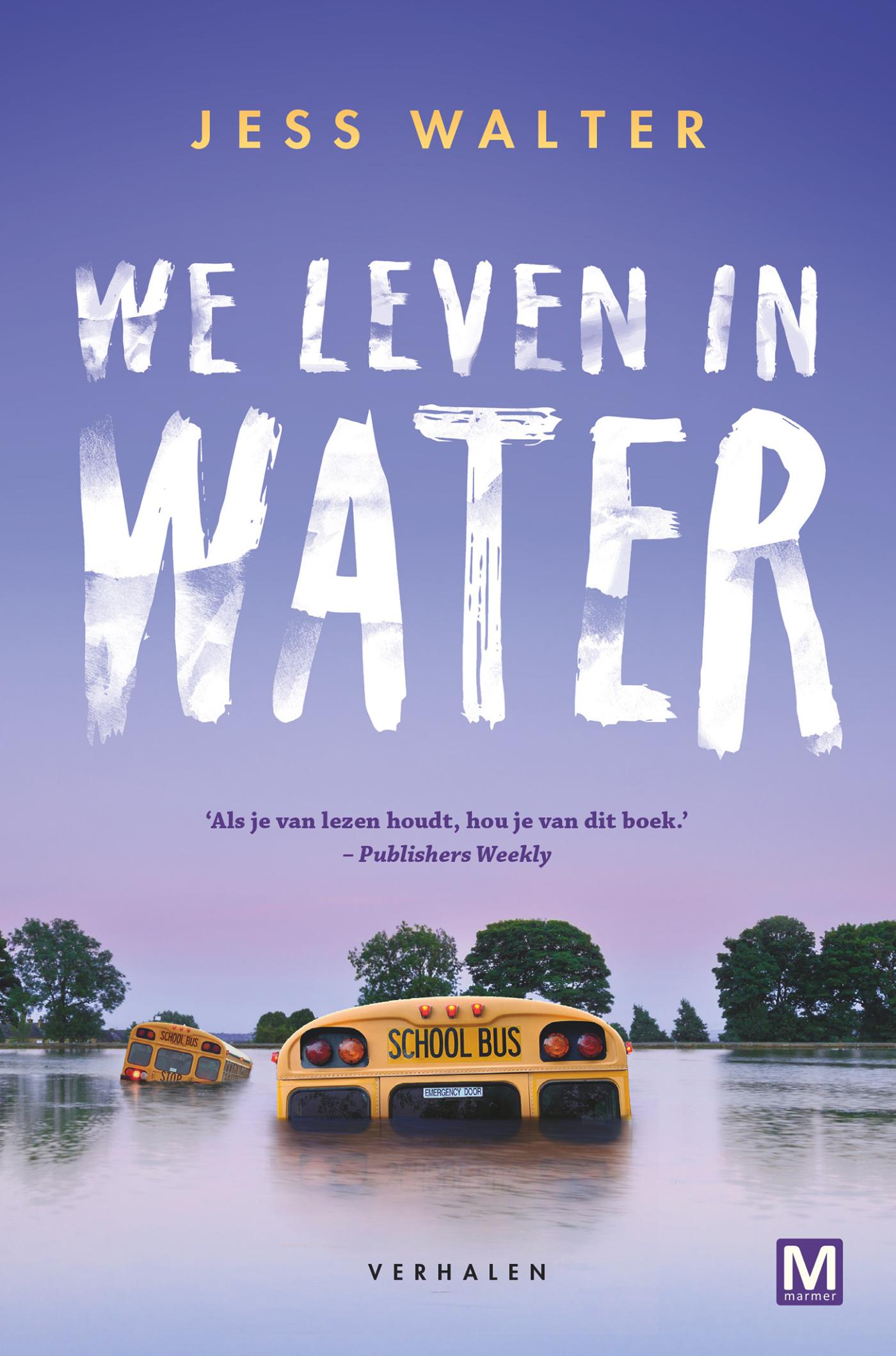 Omslag van We leven in water