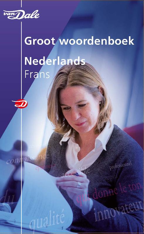 Omslag van Van Dale groot woordenboek Nederlands-Frans