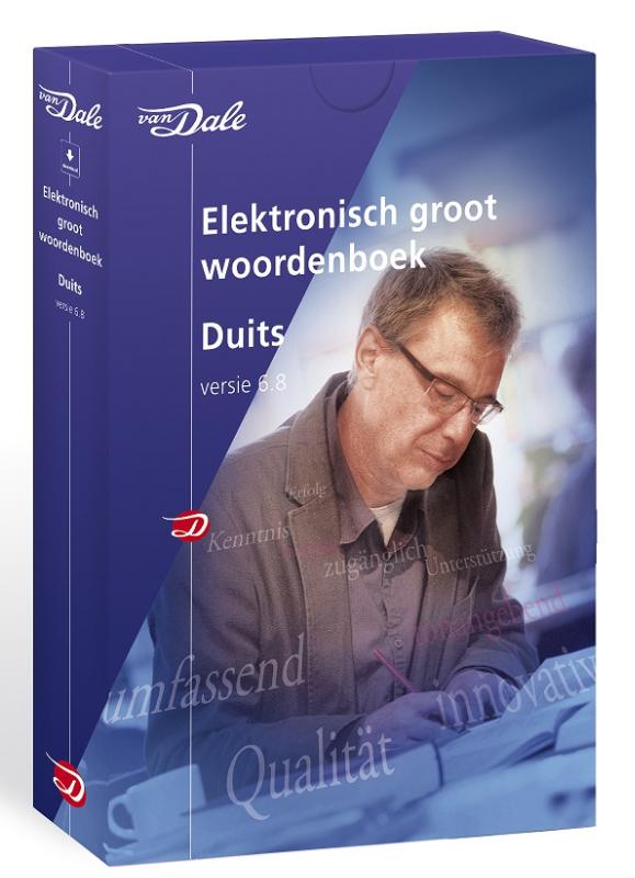 Omslag van Van Dale Elektronisch groot woordenboek Duits 6.8
