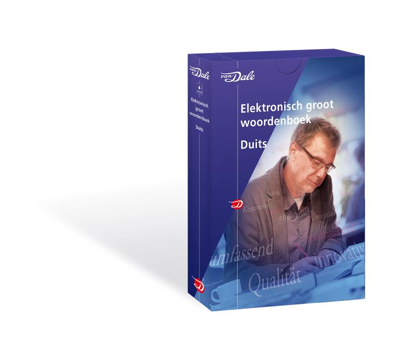 Omslag van Van Dale elektronisch groot woordenboek Duits 6.10