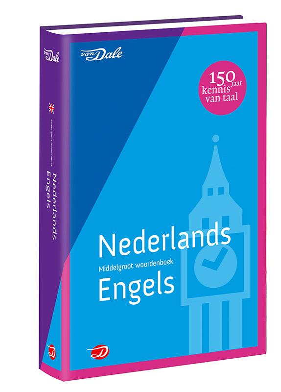 Omslag van Van Dale middelgroot woordenboek Nederlands-Engels
