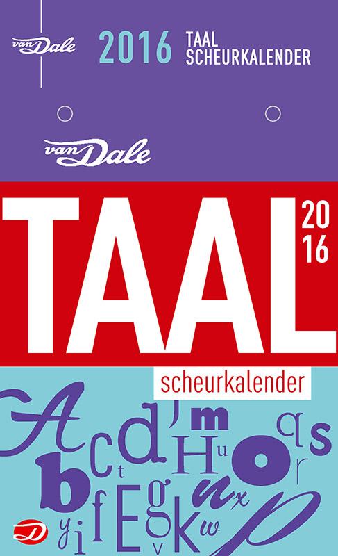 Omslag van Van Dale Taalscheurkalender 2016