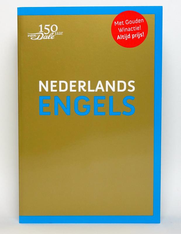 Omslag van Van Dale pocketwoordenboek Nederlands-Engels