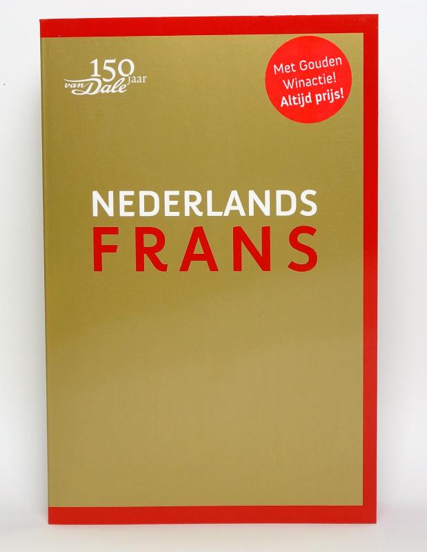 Omslag van Van Dale pocketwoordenboek Nederlands-Frans