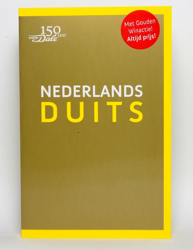 Omslag van Van Dale pocketwoordenboek Nederlands-Duits