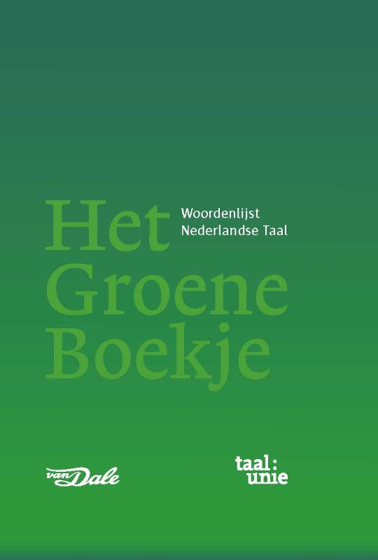 Omslag van Het Groene Boekje