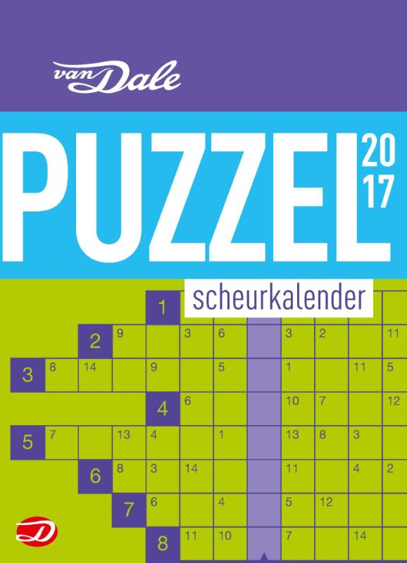 Omslag van Van Dale Puzzelscheurkalender 2017