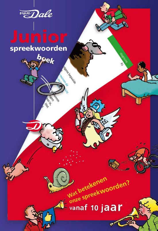 Omslag van Van Dale Junior spreekwoordenboek