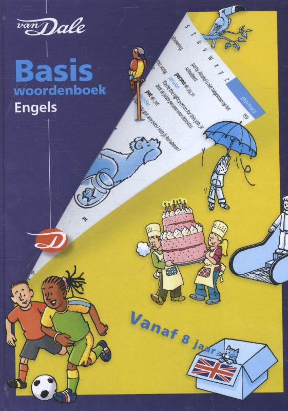 Omslag van Van Dale Basiswoordenboek Engels
