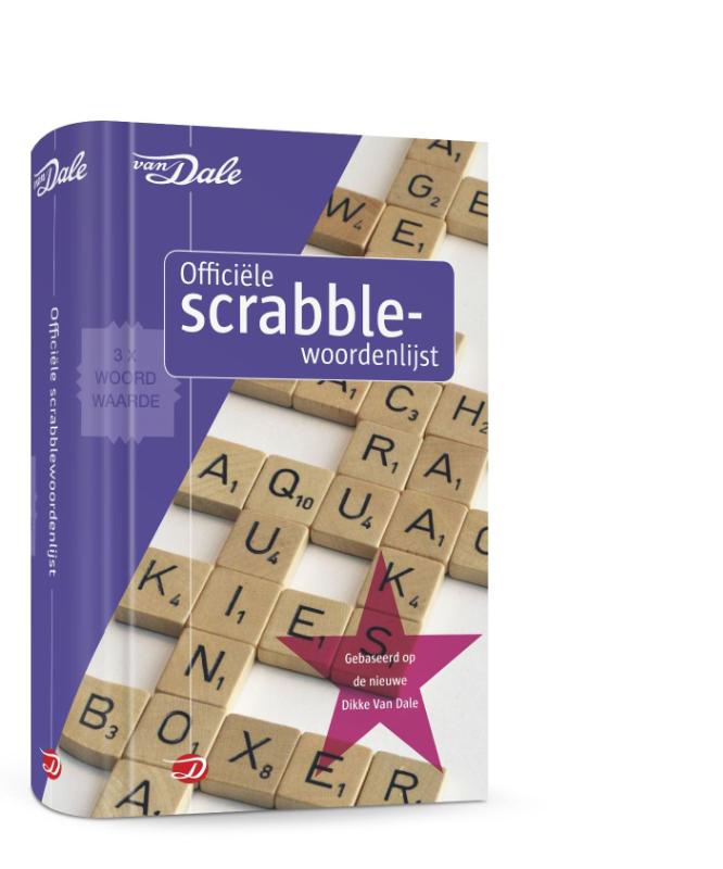 Omslag van Van Dale Officiële scrabblewoordenlijst