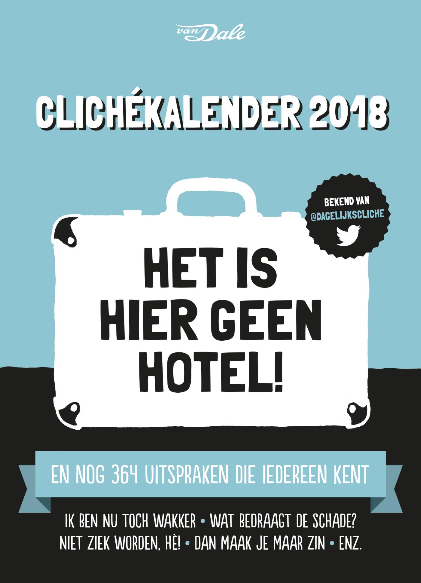 Omslag van Clichékalender 2018