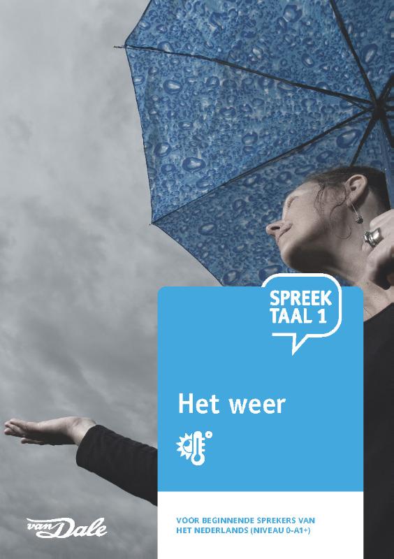Omslag van SpreekTaal 1 Het weer