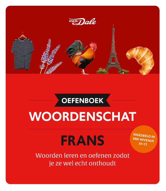 Omslag van Van Dale Oefenboek woordenschat Frans