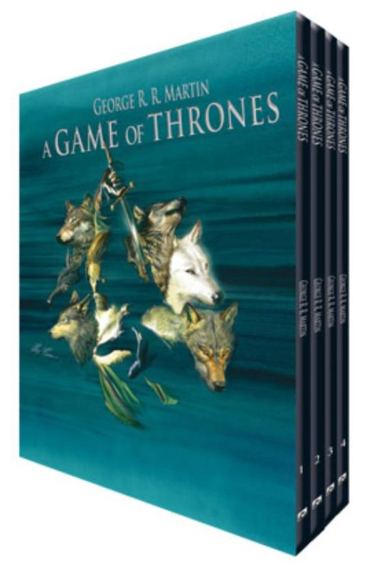 Omslag van a game of thrones verzamelcassette 1
