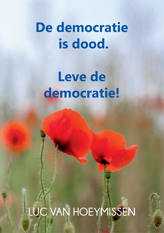 Omslag van De democratie is dood.