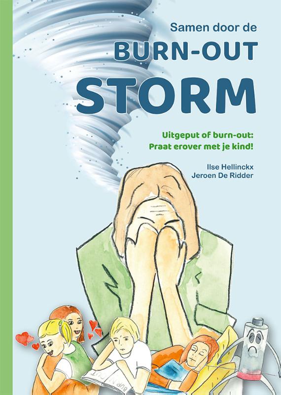 Omslag van Samen door de burn-out storm