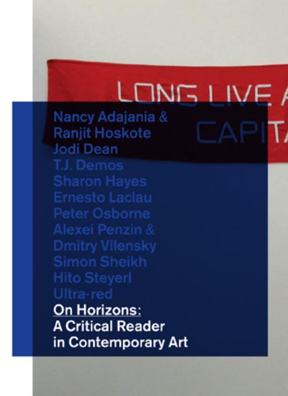 Omslag van On Horizons: A Critical Reader in Contemporary Art