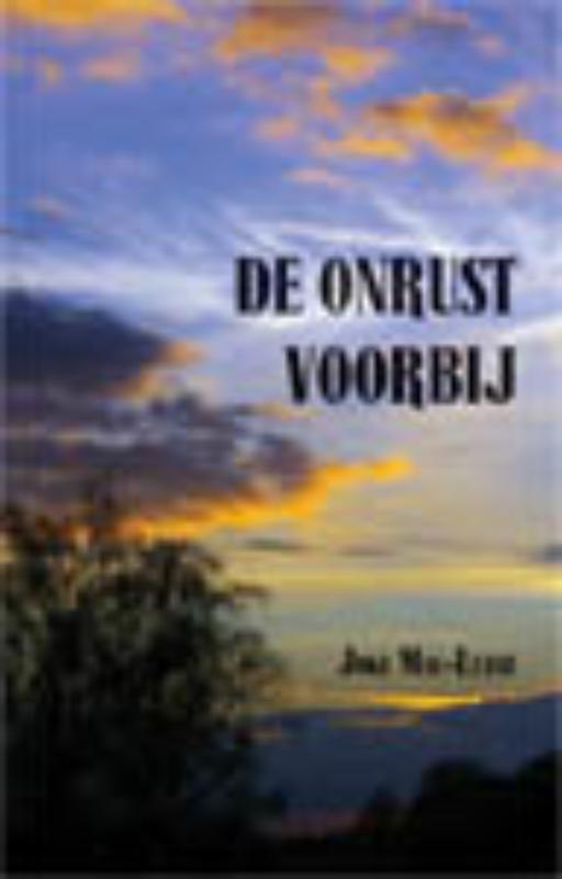 Omslag van De onrust voorbij