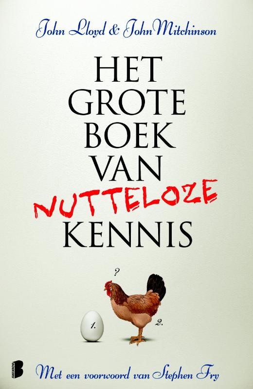 Omslag van Het grote boek van nutteloze kennis