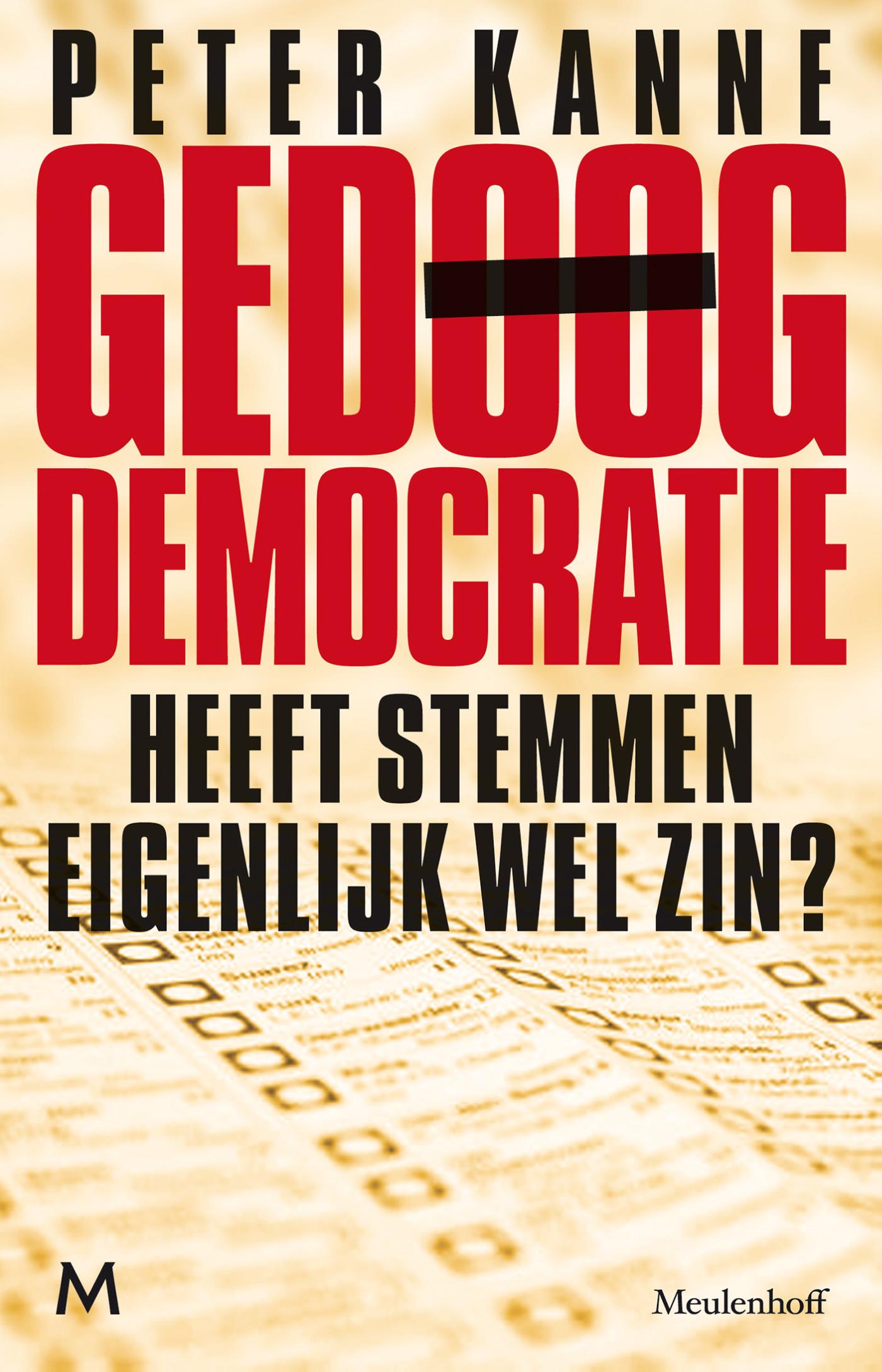 Omslag van Gedoogdemocratie
