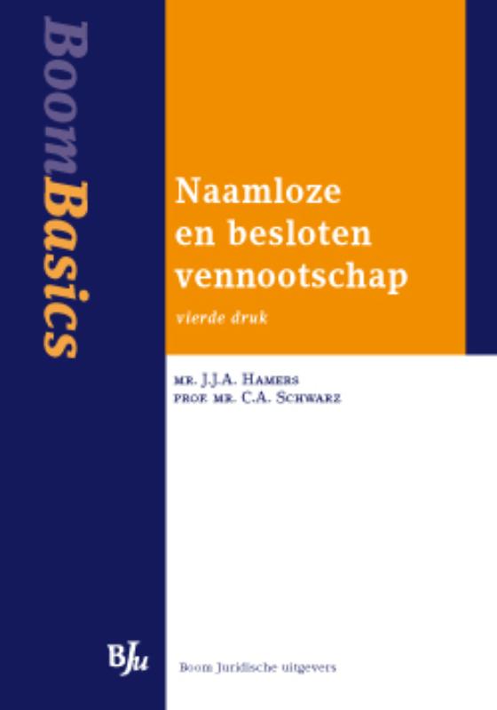 Omslag van Naamloze en besloten vennootschap