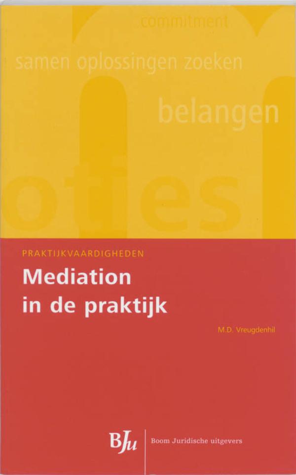 Omslag van Mediation in de praktijk