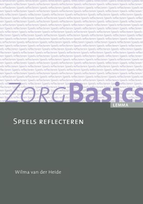 Omslag van ZorgBasics Speels reflecteren