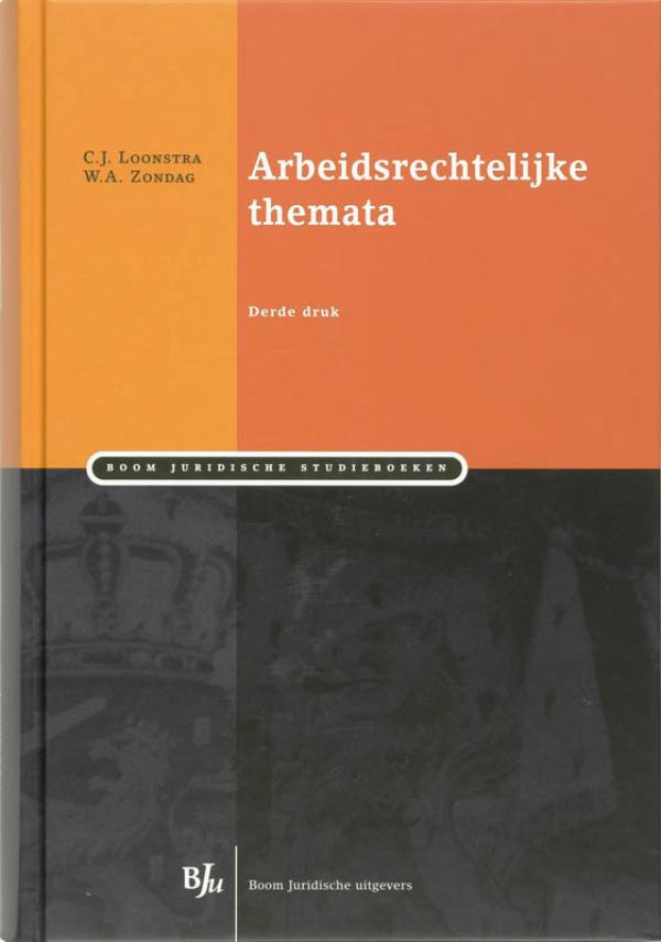 Omslag van Arbeidsrechtelijke themata