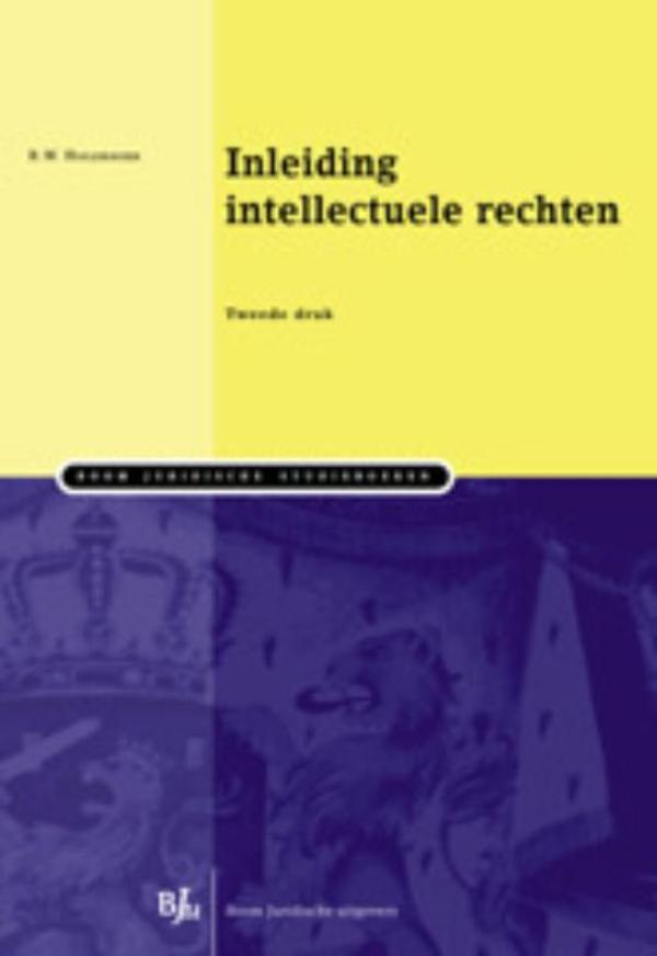 Omslag van Inleiding intellectuele rechten