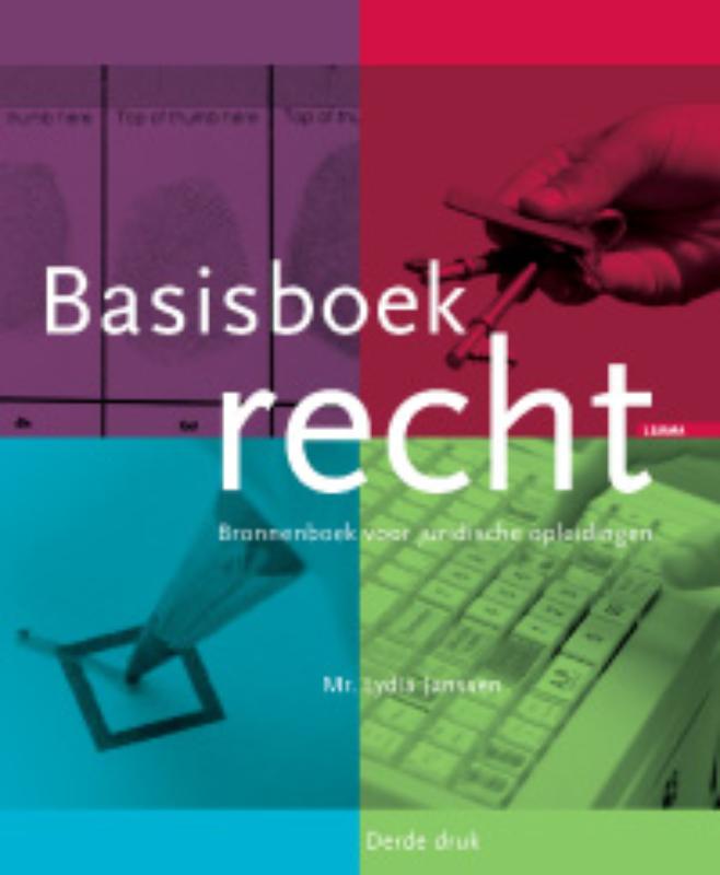 Omslag van Basisboek recht