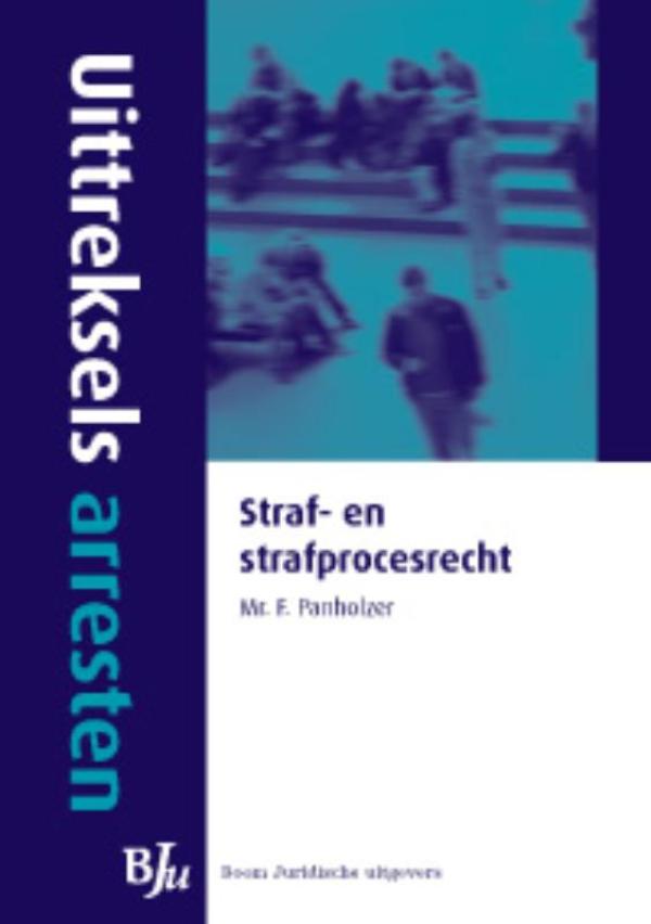 Omslag van Uittreksels arresten Straf- en strafprocesrecht
