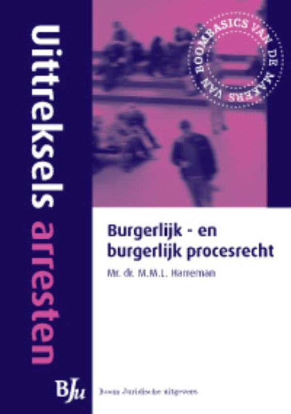 Omslag van Uittreksels arresten Burgerlijk - en burgerlijk procesrecht