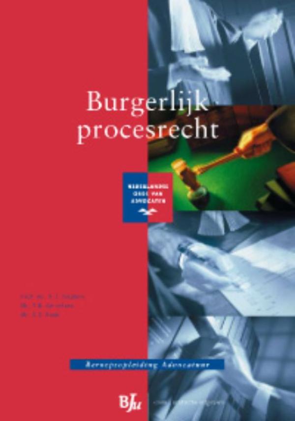 Omslag van Burgerlijk procesrecht
