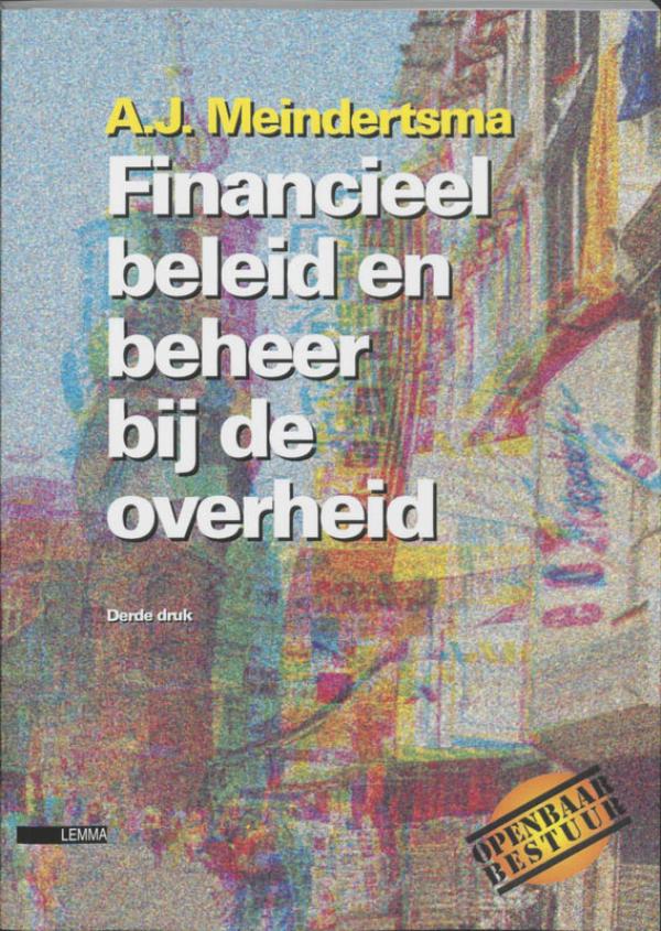 Omslag van Financieel beleid en beheer bij de overheid