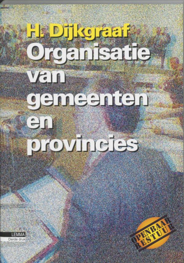 Omslag van Organisatie van gemeenten en provincies
