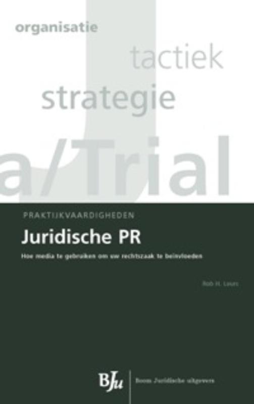 Omslag van Juridische PR