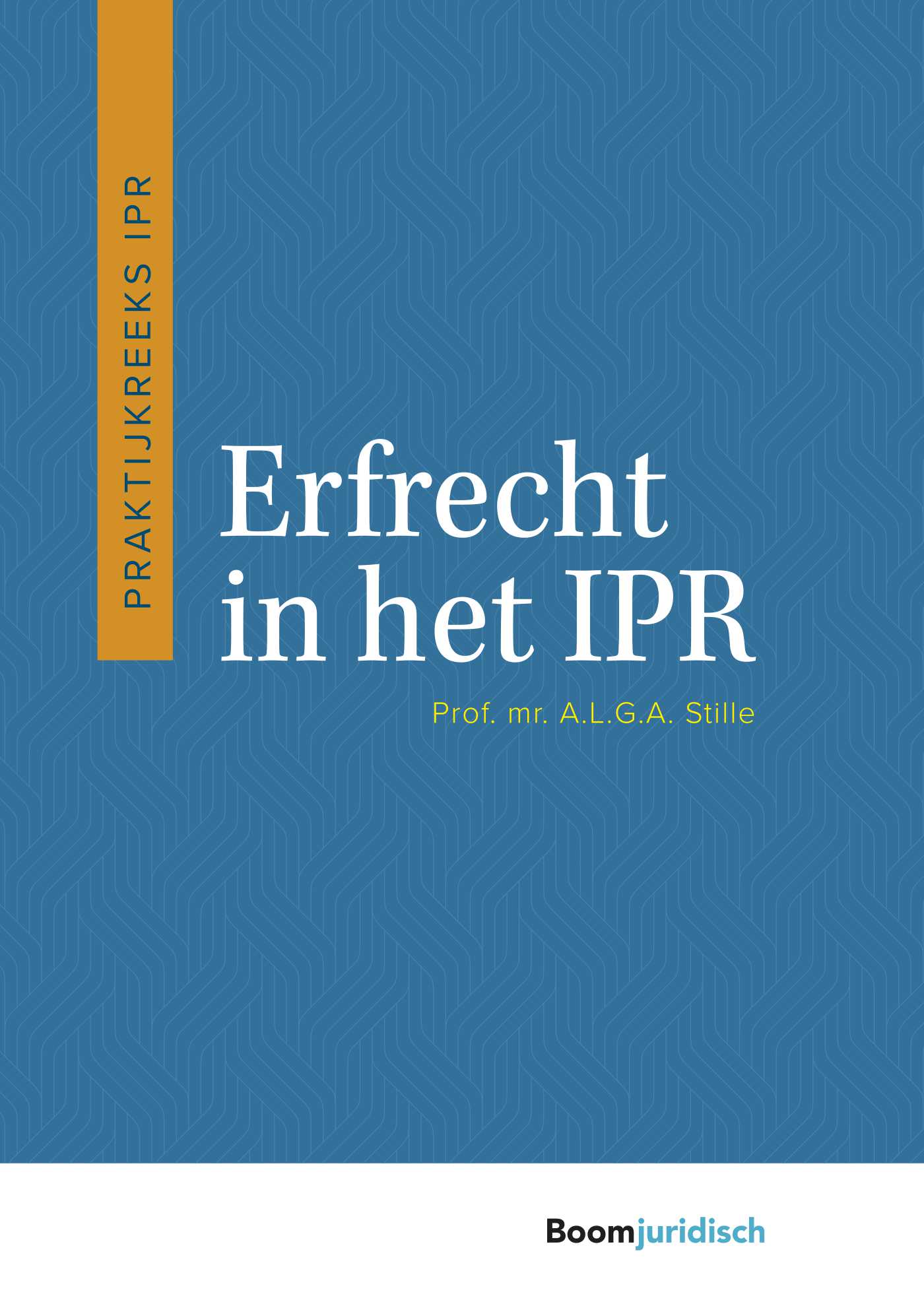 Omslag van Erfrecht in het IPR