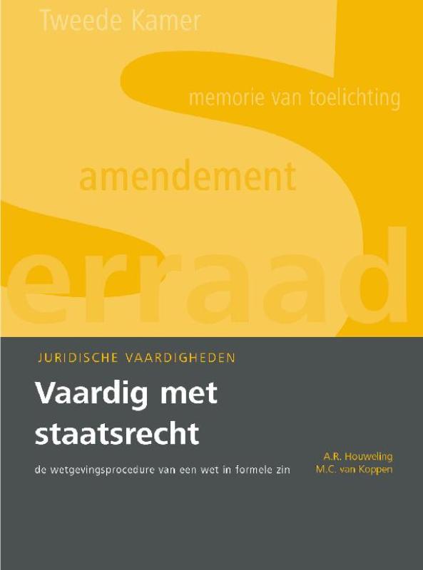 Omslag van Vaardig met staatsrecht