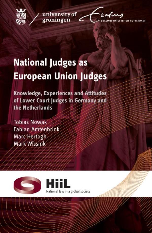 Omslag van National judges as European union judges