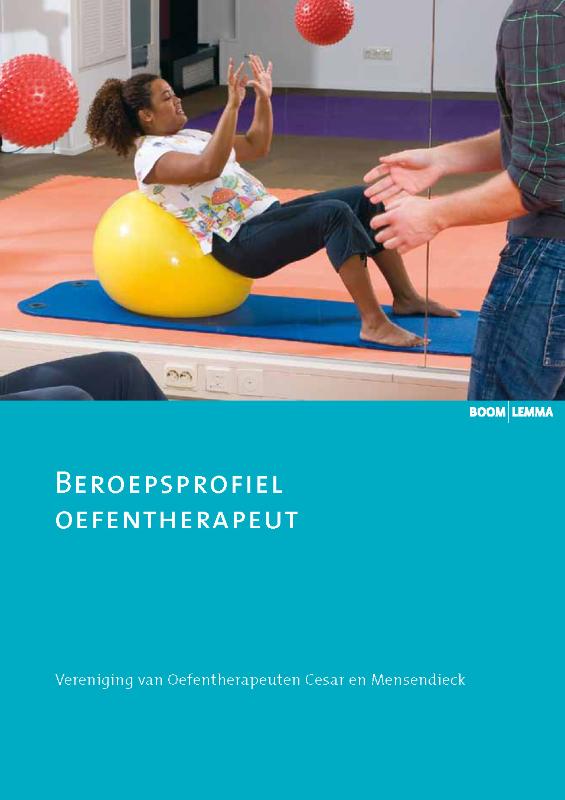 Omslag van Beroepsprofiel oefentherapeut