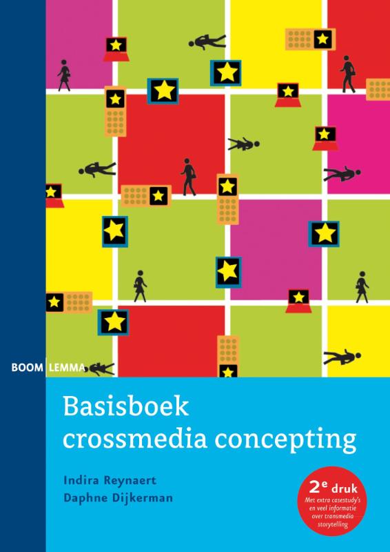 Omslag van Basisboek crossmedia concepting