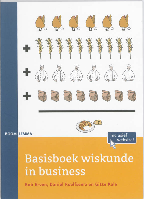 Omslag van Basisboek wiskunde in business