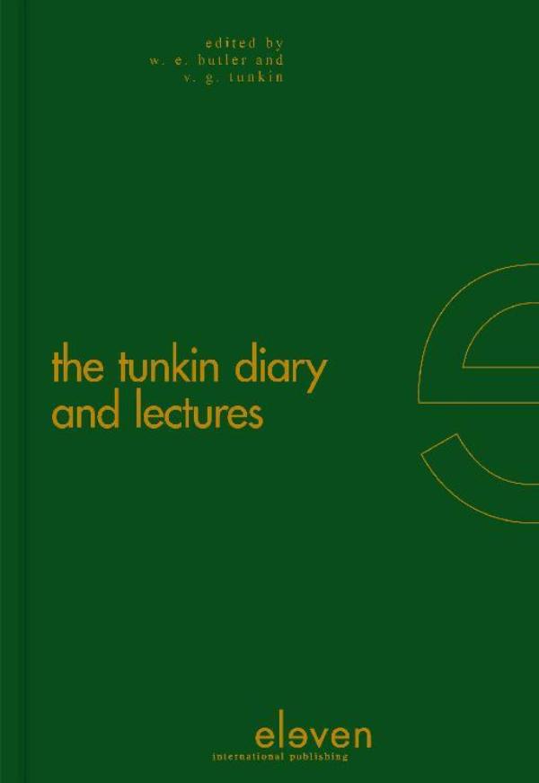 Omslag van The Tunkin Diary and Lectures