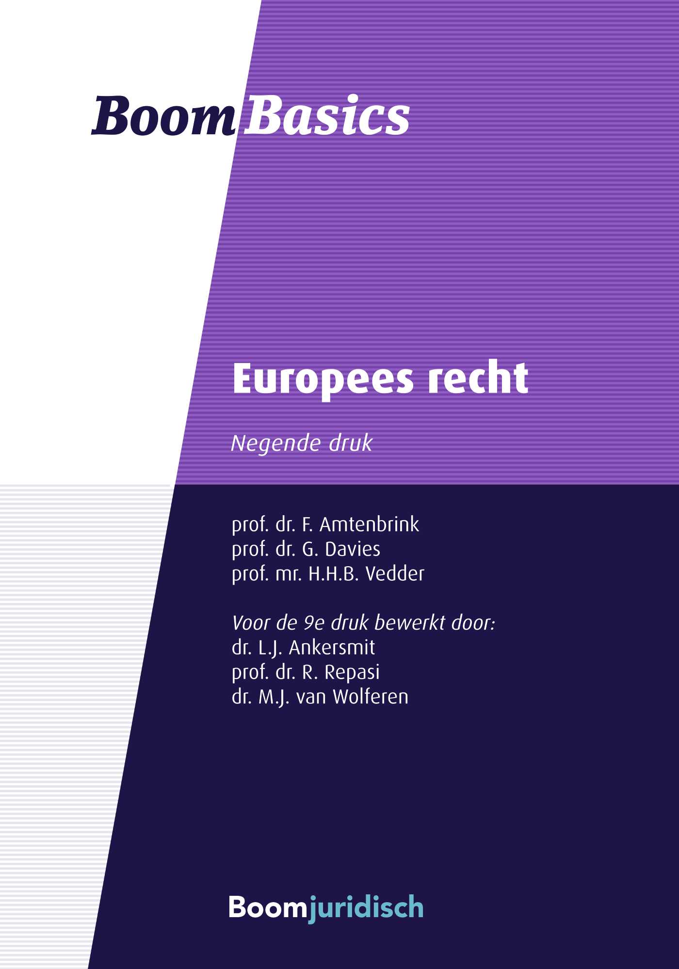 Omslag van Europees recht
