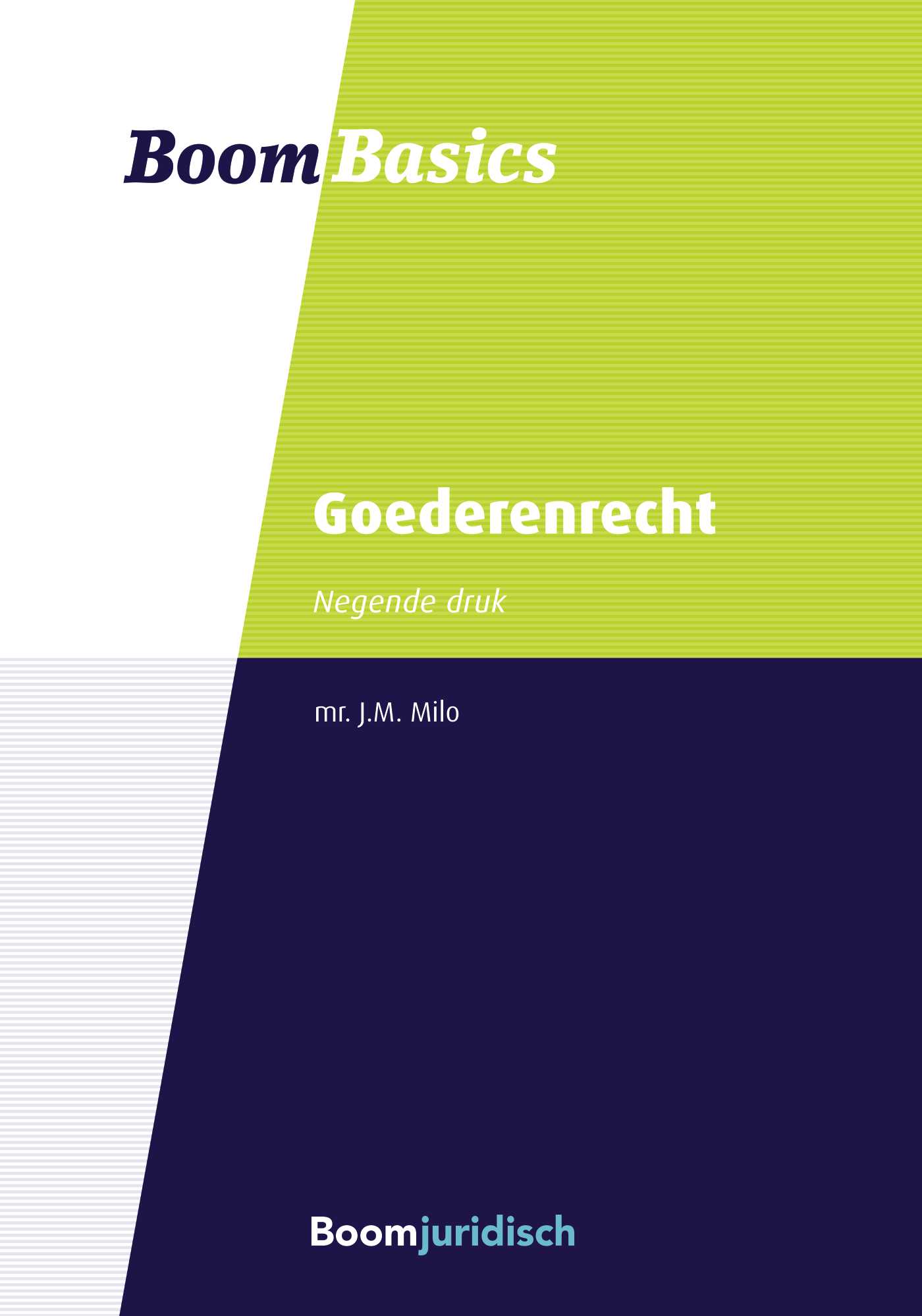 Omslag van Boom Basics Goederenrecht
