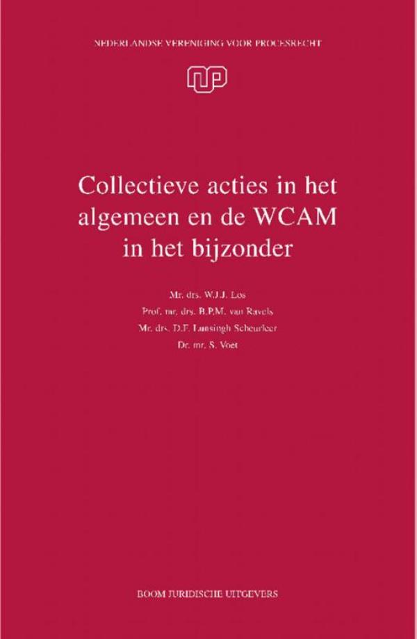 Omslag van Collectieve acties in het algemeen en de WCAM in het bijzonder