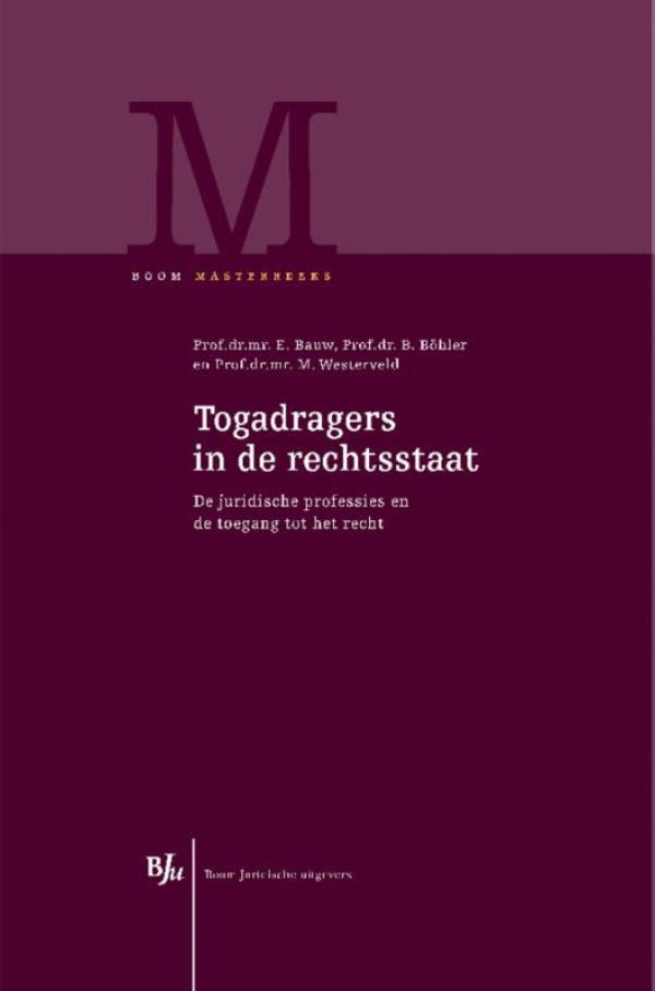 Omslag van Togadragers in de rechtsstaat