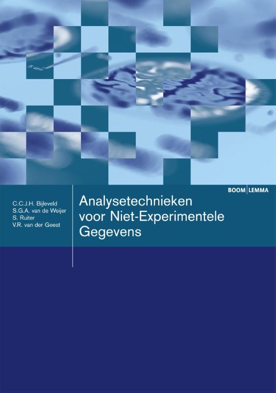Omslag van Analysetechnieken voor niet-experimentele gegevens
